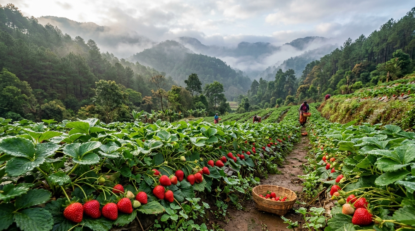 Lambasingi strawberry farms